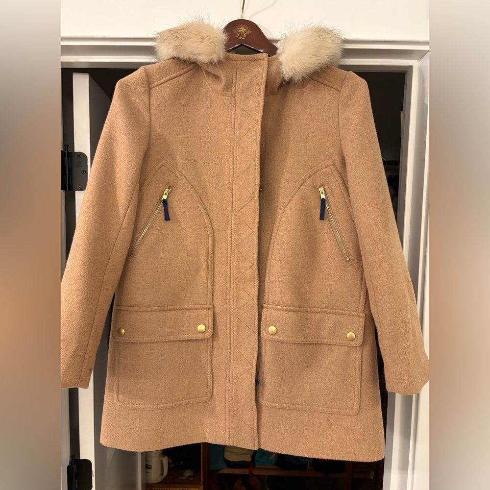 Crewcuts kids parka size 12.